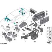 BMW Fuse Box - Genuine BMW 61146837091