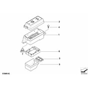 Mini Fuse Box - Genuine Mini 61146906614