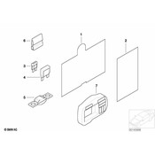 BMW Reserve Fuse Carrier - Genuine BMW 61146925642
