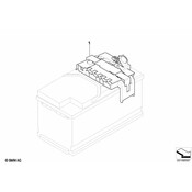 BMW Power Distribution Box W Fuse - Genuine BMW 61146977957