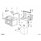 BMW Battery Support - Genuine BMW 61211233073