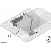 BMW Battery Holder - Genuine BMW 61217622074