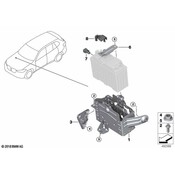 BMW Battery Tray - Genuine BMW 61219395486
