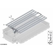 BMW Radiator High-Voltage Accumulator - Genuine BMW 61277629407