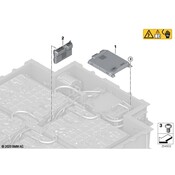 BMW Drive Motor Battery Pack Control Module - Genuine BMW 61277648784