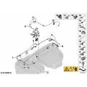 BMW Drive Motor Battery Pack Control Module Wiring Harness - Genuine BMW 61279455040