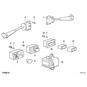 BMW Combination Switch - Genuine BMW 61311368258