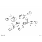 BMW Combination Switch - Genuine BMW 61311393288