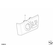 BMW Control Element Light - Genuine BMW 61313405709