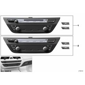 BMW HVAC Temperature Control Panel - Genuine BMW 61315A0A280