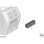 BMW HVAC Temperature Control Panel - Genuine BMW 61315A3BBF2