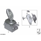 BMW Auto Trans Shift Cover Plate - Genuine BMW 61316817622