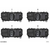 BMW Headlight Switch - Genuine BMW 61316847505