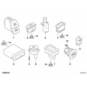 BMW Ignition Starter Switch - Genuine BMW 61316960745
