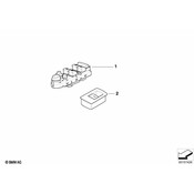 BMW Door Window Switch - Genuine BMW 61316974815