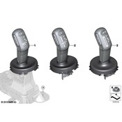 Mini Auto Trans Shift Lever Knob - Genuine Mini 61316991607