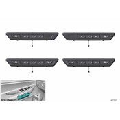 BMW Power Seat Switch - Genuine BMW 61316997300