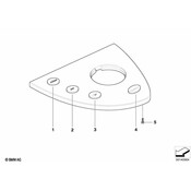 BMW Switch Dsc Off - Genuine BMW 61317839116