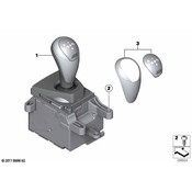 BMW Trim Knob Gear Selector Switch - Genuine BMW 61317846765
