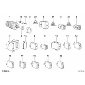 BMW Bulb Socket Black (Vimercati) - Genuine BMW 61318370558