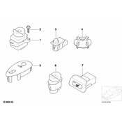 BMW Seat Heating Switch - Genuine BMW 61318377338