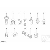 BMW Ignition Starter Switch - Genuine BMW 61318377343