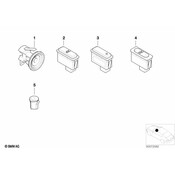 BMW Switch Dsc - Genuine BMW 61318383446