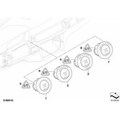 BMW Start-Stop Switch Edition (Yearoneof The 1) - Genuine BMW 61319187015