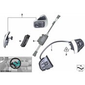 BMW Switch Multifunct. Steering Wheel - Genuine BMW 61319209808
