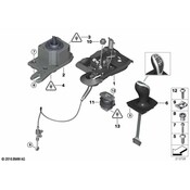 BMW Shiftbox Gear-Selector Switch - Genuine BMW 61319213647