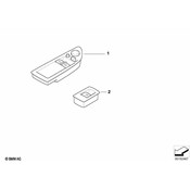 BMW Door Window Switch Panel - Genuine BMW 61319217345