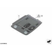 BMW Switch Unit Roof (Beige) - Genuine BMW 61319225528