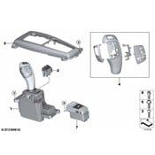 BMW Gear Selector Switch - Genuine BMW 61319228591