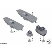 BMW Door Window Switch - Genuine BMW 61319352183