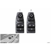 BMW Door Window Switch Panel - Genuine BMW 61319362128