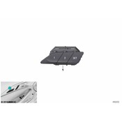 BMW Power Seat Switch - Genuine BMW 61319490318