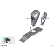 BMW Auto Trans Shift Lever Knob - Genuine BMW 61319502004