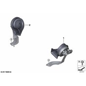 BMW OE Replacement Horn - Genuine BMW 61337404430