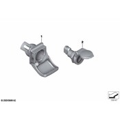 BMW Socket Mount (Dark Silver) - Genuine BMW 61346911323