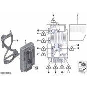 Mini Engine Decal - Genuine Mini 61353455941