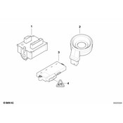 BMW Anti-Theft Alarm Control Unit - Genuine BMW 61356965050
