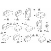 BMW Switch Smg - Genuine BMW 61357832033