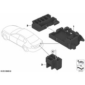 BMW Equipment Insert - Genuine BMW 61359270698