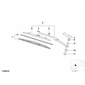 BMW Adjusting Plate - Genuine BMW 61618161494