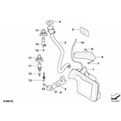 BMW Container Filling Capacity Label (5L) - Genuine BMW 61667079937