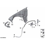 BMW Washer Fluid Reservoir - Genuine BMW 61667255827