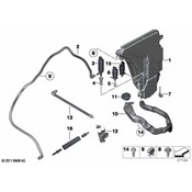 BMW Hose Line Windscreen Washer System - Genuine BMW 61667305253