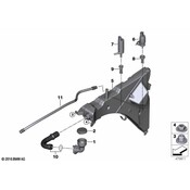 BMW Washer Fluid Reservoir - Genuine BMW 61667377162