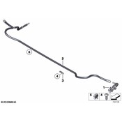 BMW Hose Line Headlight Cleaning System - Genuine BMW 61677274557