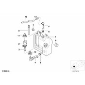 BMW Washer Fluid Reservoir - Genuine BMW 61678361439